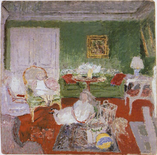 Esquisse pour « Mme Jean Trarieux et ses filles » - Édouard Vuillard