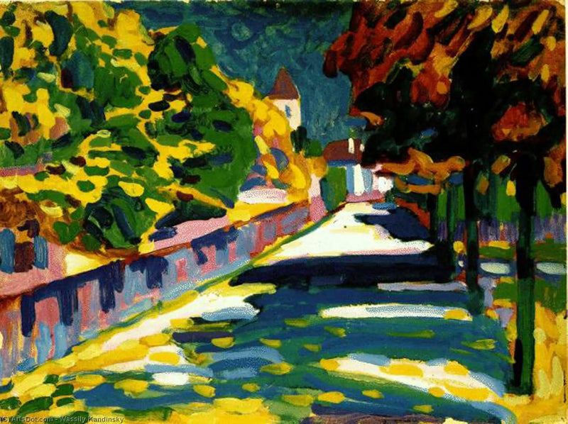 Outono na Baviera - Vassily Kandinsky