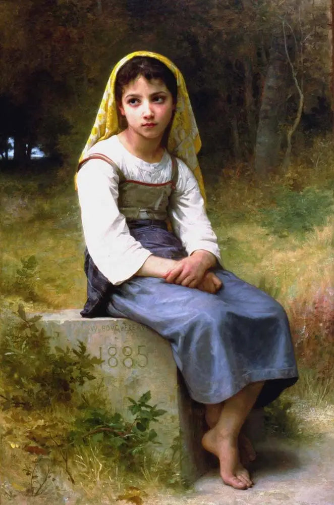 Meditação - Bouguereau