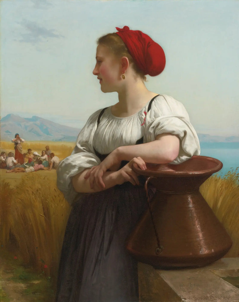 Colheitadeira - Bouguereau