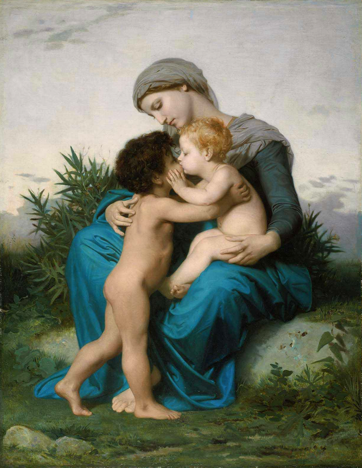 Amor fraternal - Bouguereau