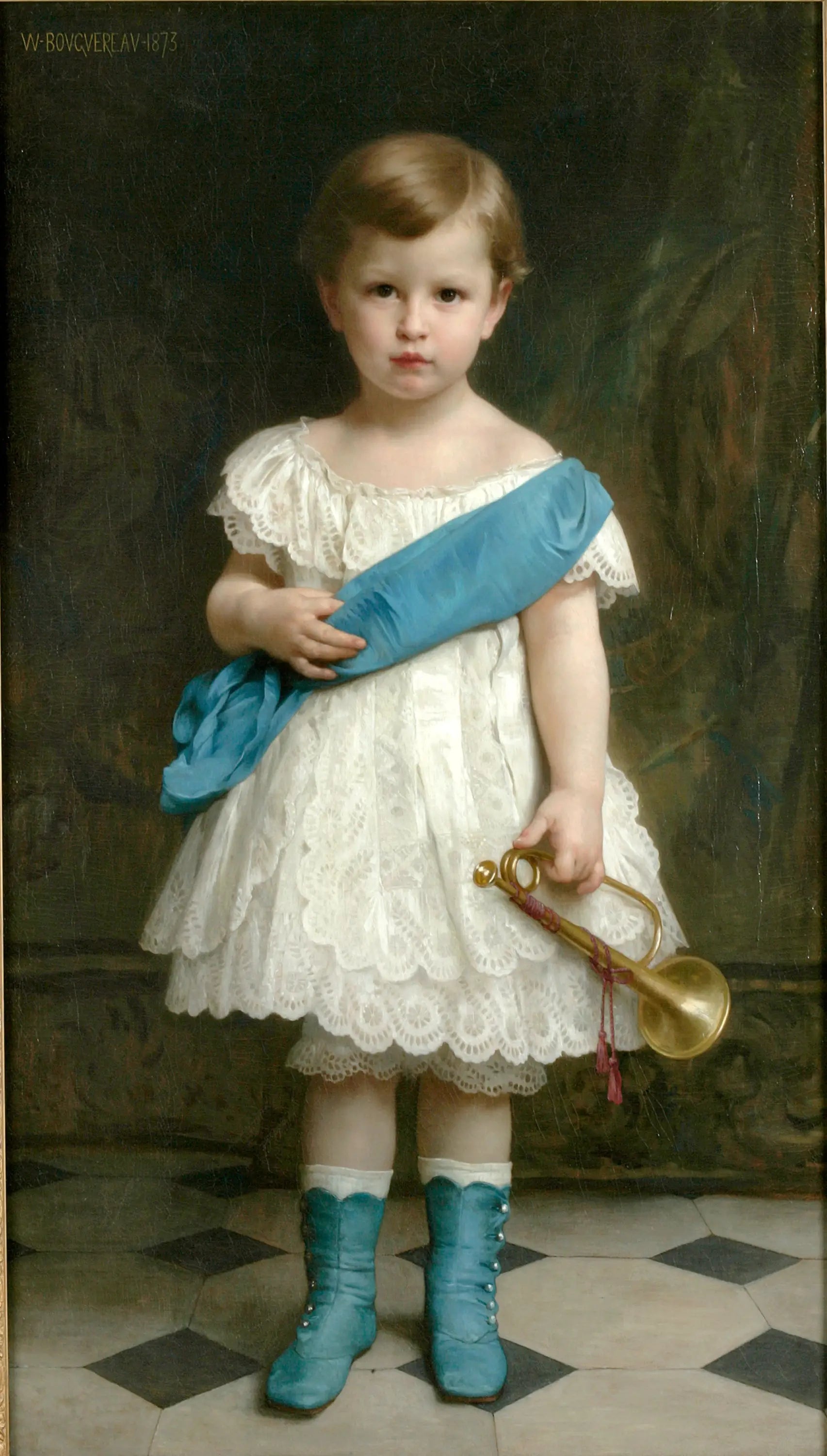 Reproduction du tableau « Évêque de Cortlandt Field (1870-1935) - Bouguereau » par Alpha Reproduction en peinture à l’huile