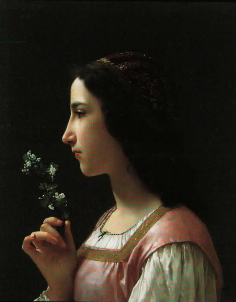 A flor de espinheiro - Bouguereau