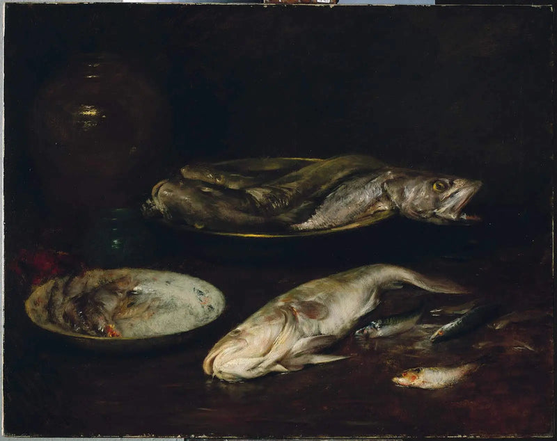 Natureza morta - Peixe - William Merritt Chase