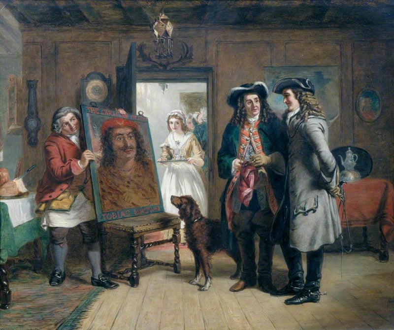 Scène tirée de « The Spectator » - William Powell Frith