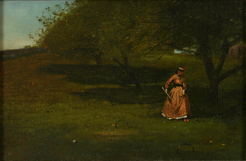 Joueur de croquet - Winslow Homer