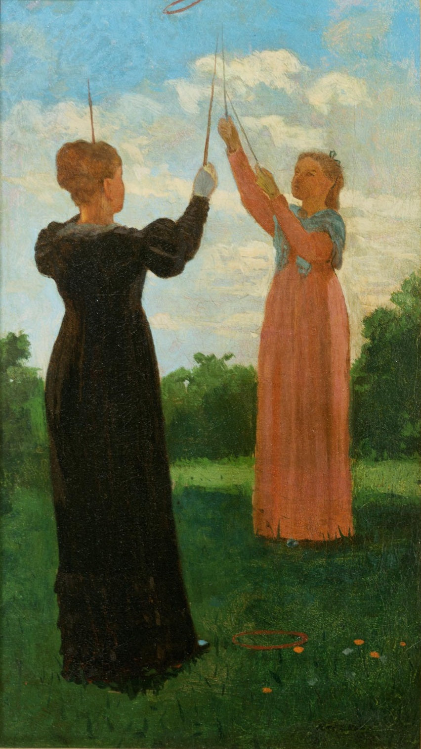 Grace Hoops - Winslow Homer