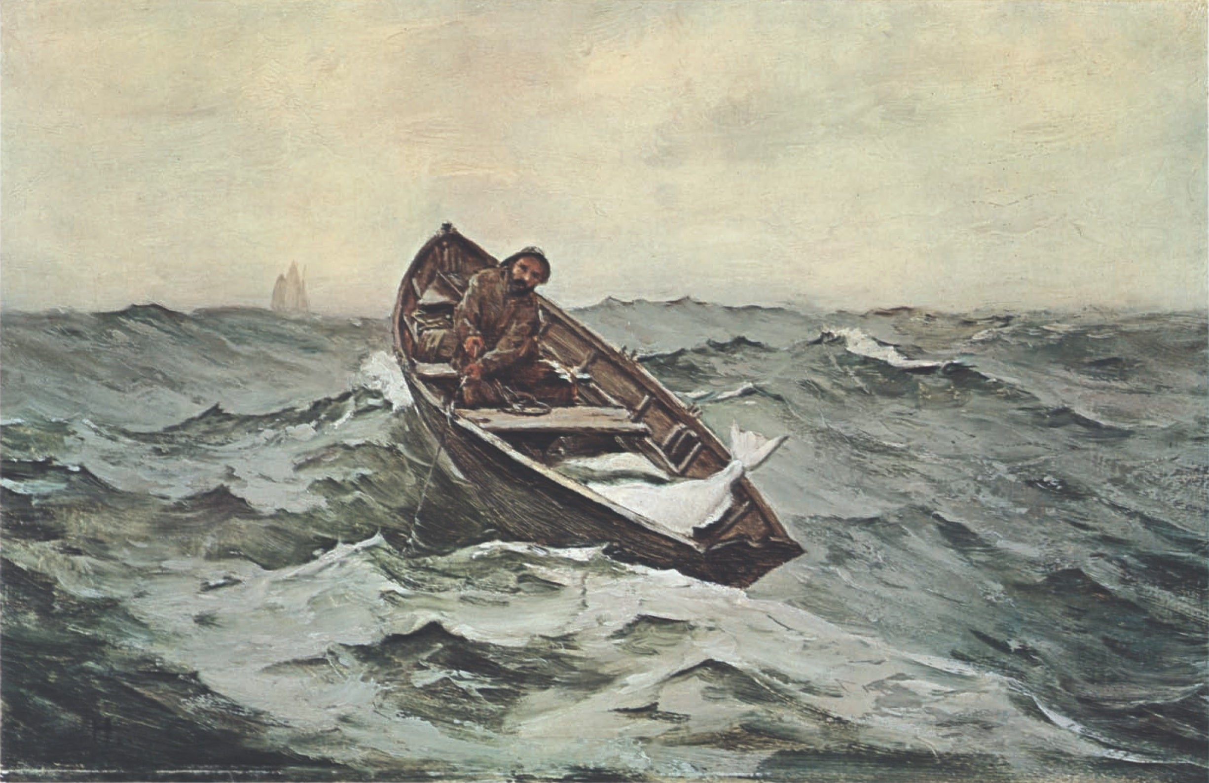 Pêche au flétan - Winslow Homer