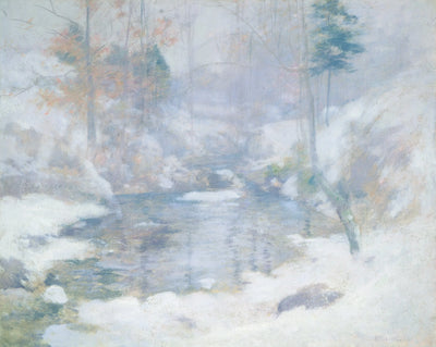 Harmonie hivernale - John Henry Twachtman - Alpha Reproduction