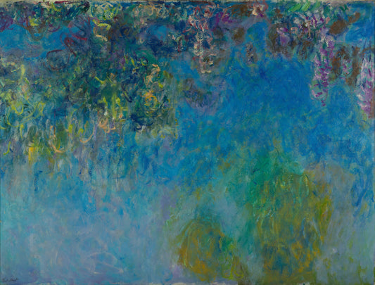 Glicínias – Monet por volta de 1920–1925