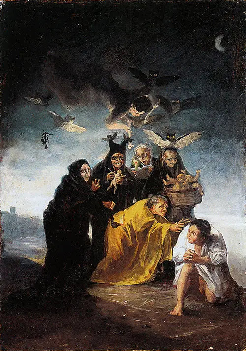 A Incantação - Francisco de Goya