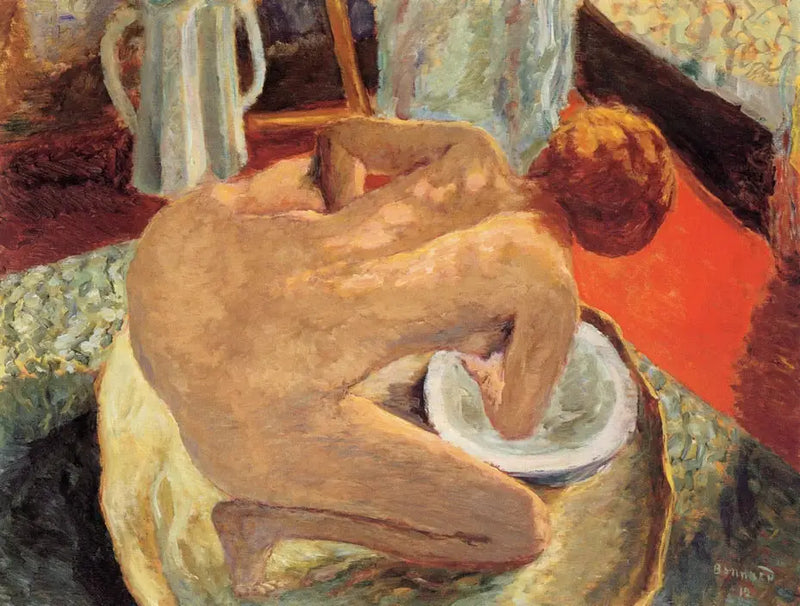 Mulher em um banho - Pierre Bonnard