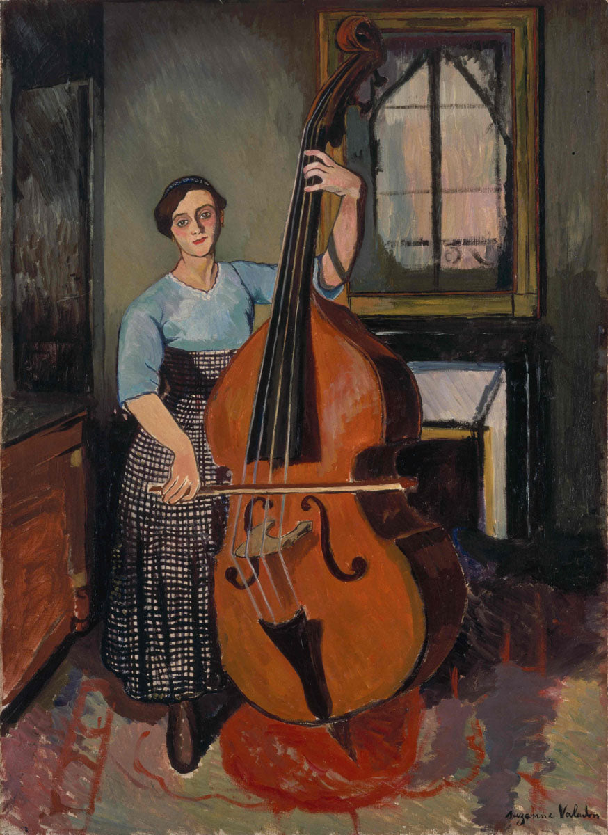 Femme à la contrebasse - Suzanne Valadon