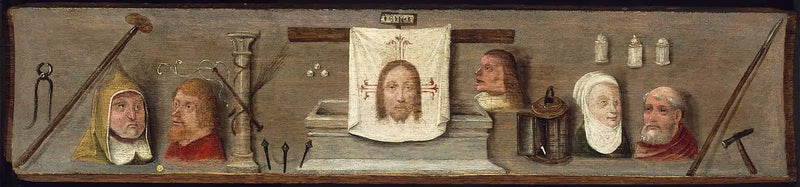 Instrumentos da Paixão de Cristo - Hieronymus Bosch