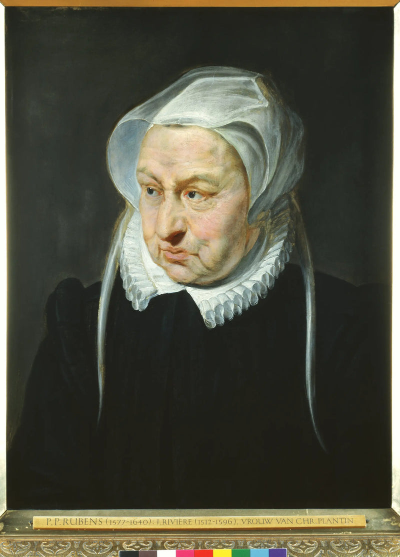 Retrato de Jeanne Rivière - Peter Paul Rubens