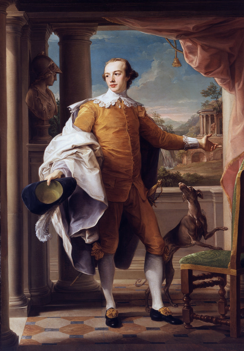 Retrato de Sir Wyndham Knatchbull-Wyndham - Pompeo Batoni