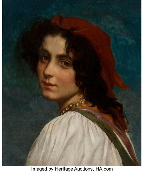 Jeune fille - Léon Perrault