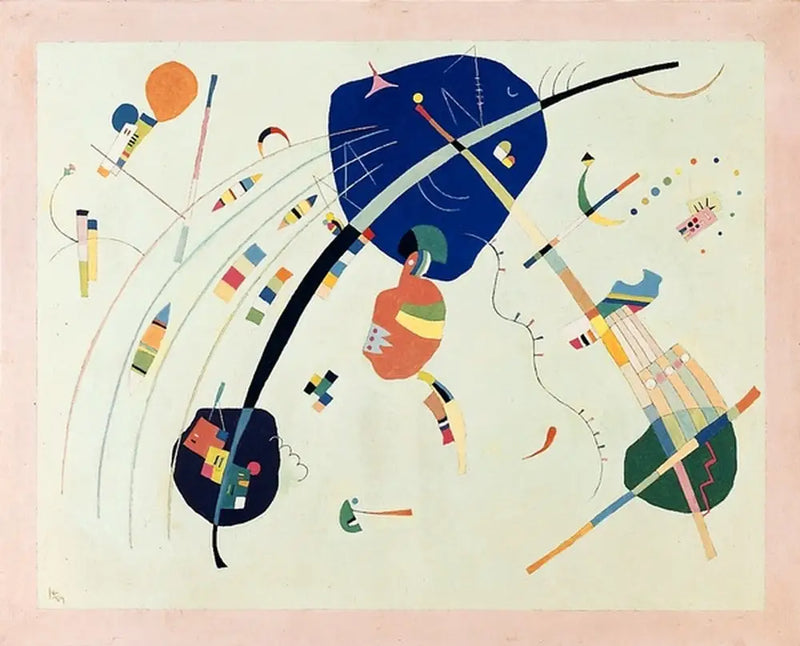 Rumo ao azul - Vassily Kandinsky