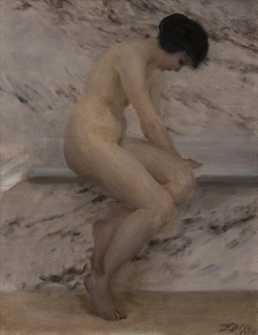 Na banheira - Anders Zorn