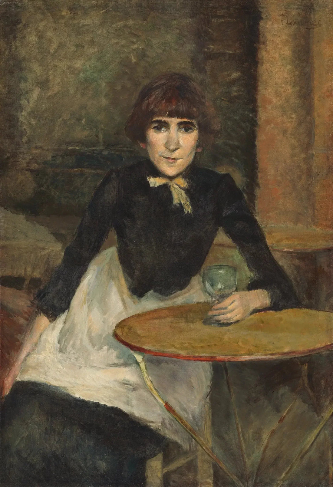 Na Bastilha (Jeanne Wenz) - Henri de Toulouse-Lautrec