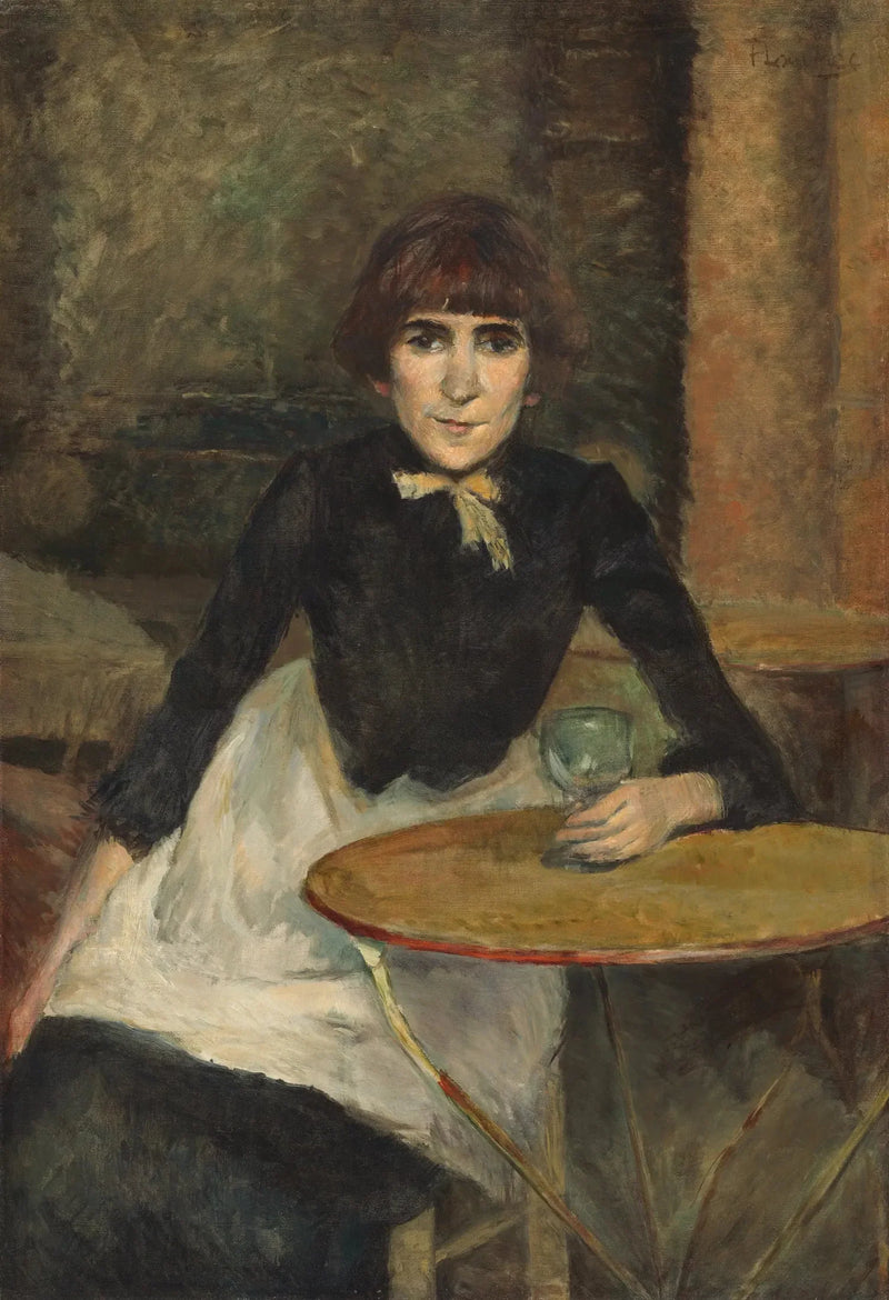 Na Bastilha (Jeanne Wenz) - Henri de Toulouse-Lautrec