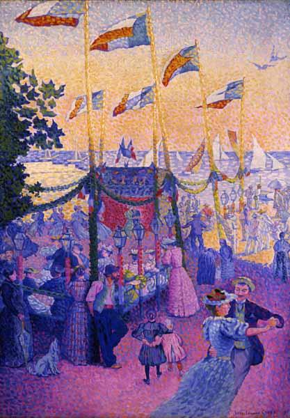Na feira - Henri-Edmond Cross