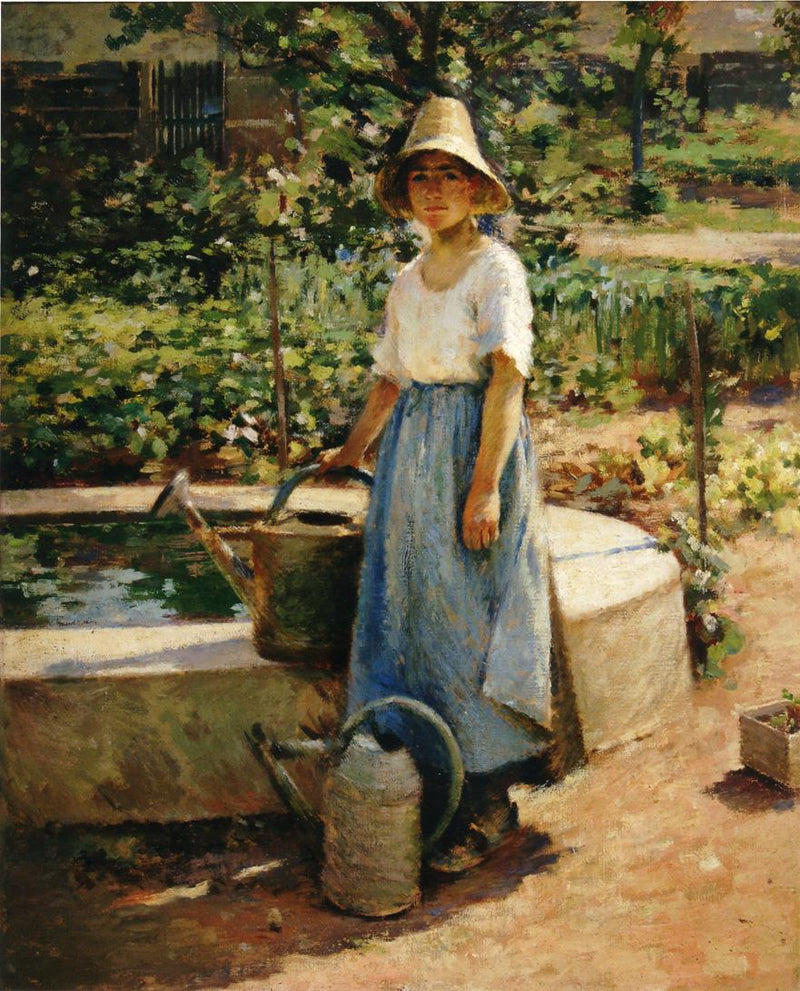 Na fonte - Theodore Robinson