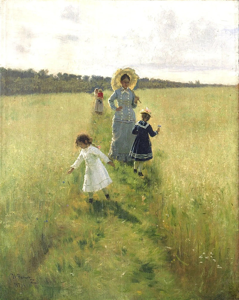 Na fronteira - Ilya Repin