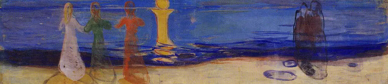 À beira-mar - Edvard Munch