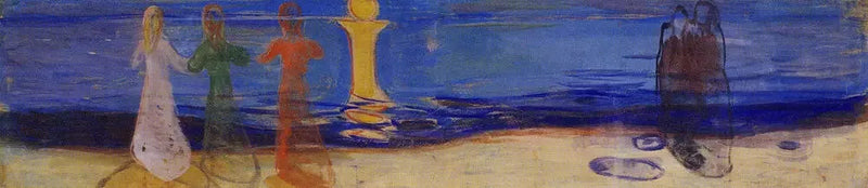 À beira-mar - Edvard Munch