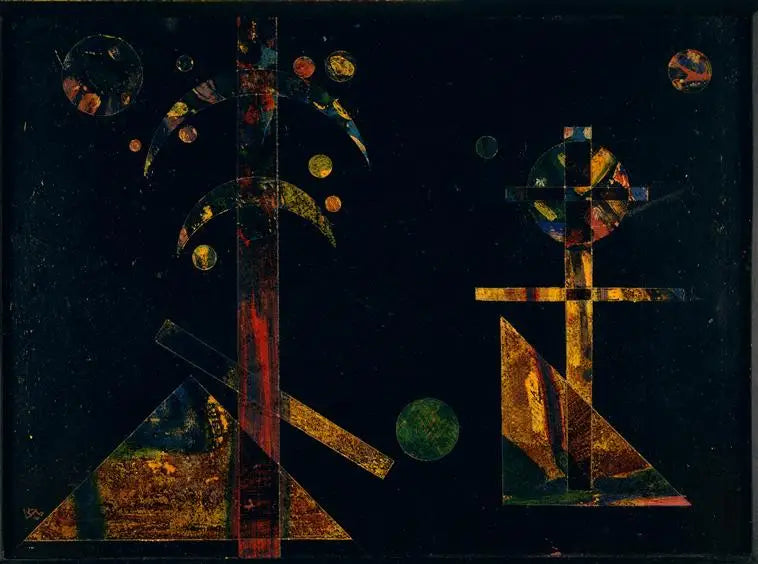 Para Nina no Natal - Vassily Kandinsky