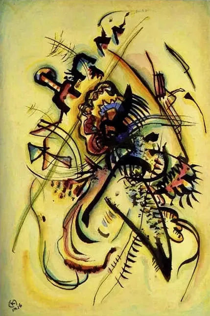 A uma voz - Vassily Kandinsky