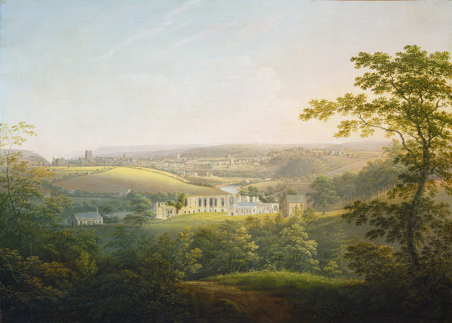 Abbaye d'Easby, près de Richmond - George Cuitt the Younger