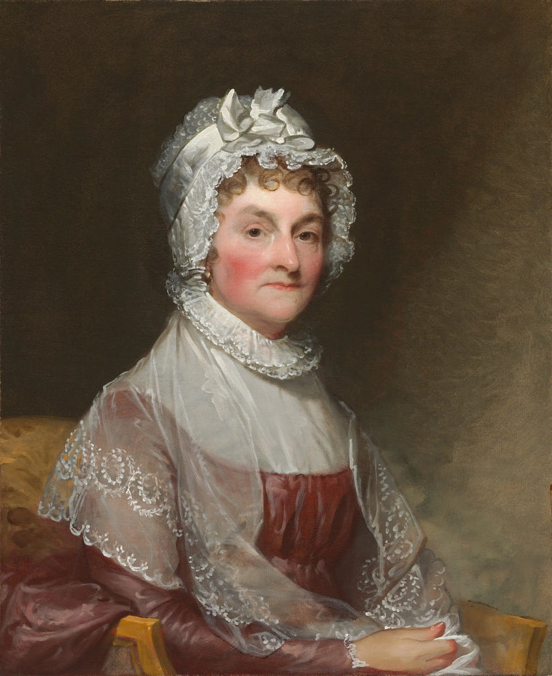 Abigail Smith Adams (Sra. John Adams) - Gilbert Stuart