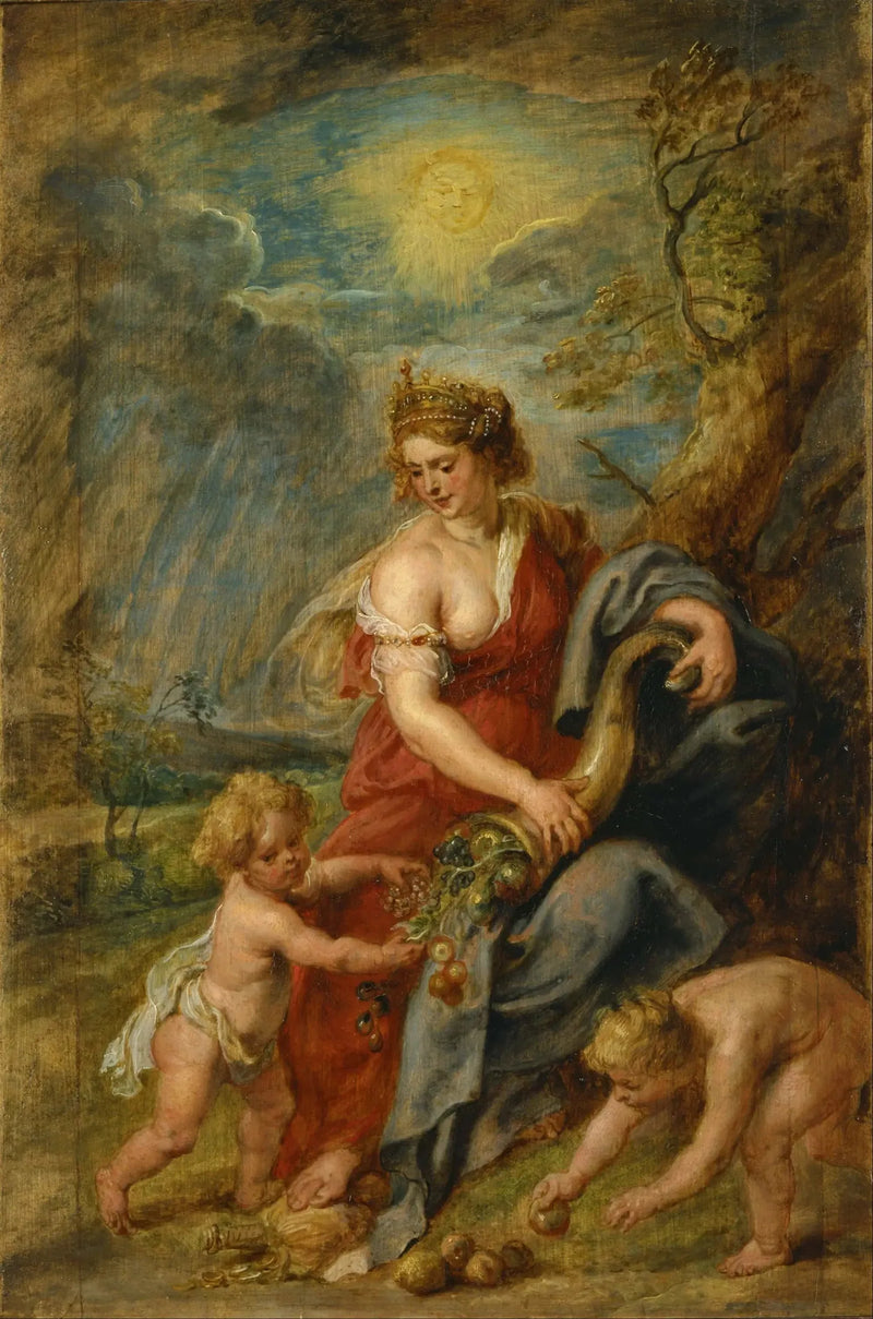 Abundância (Abundantia) - Peter Paul Rubens