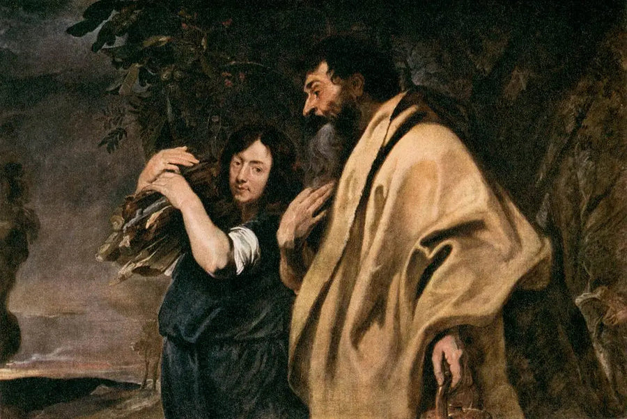 Abraão e Isaac - Antoine van Dyck