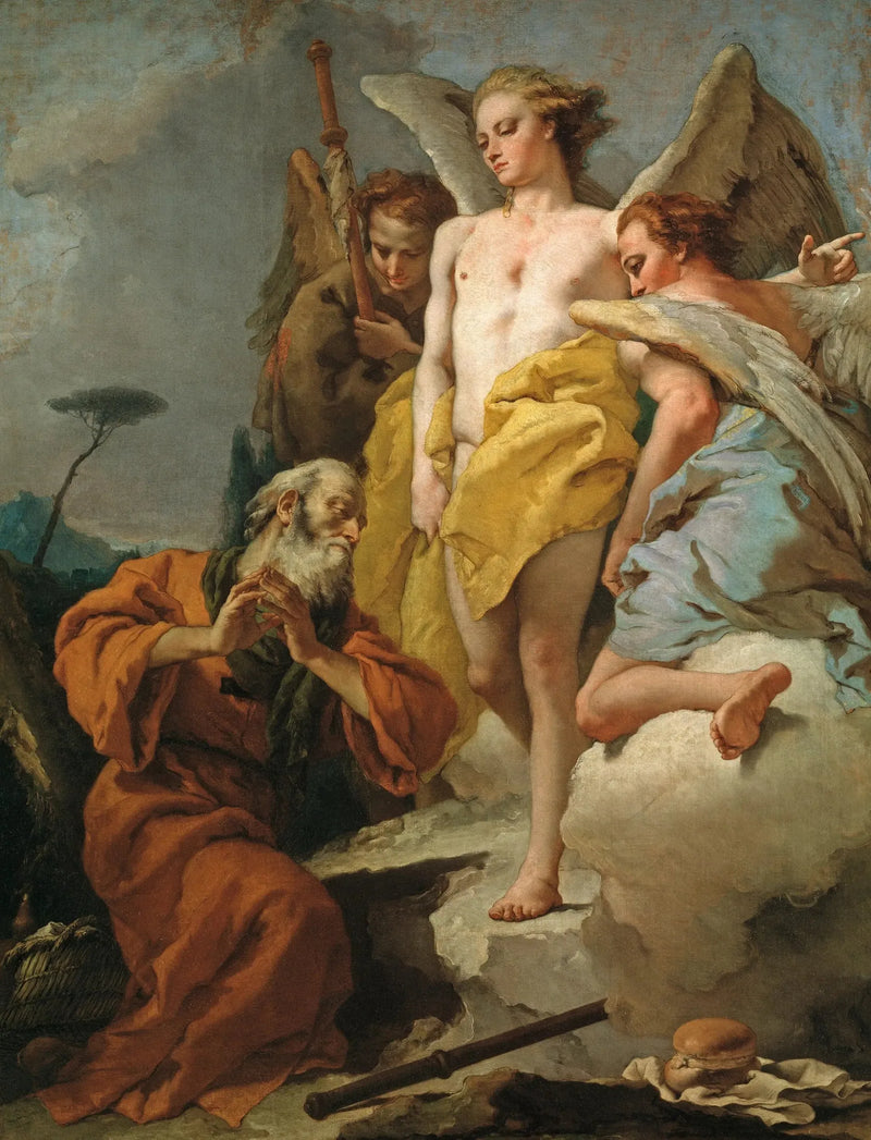 Abraão e os três anjos - Giovanni Battista Tiepolo