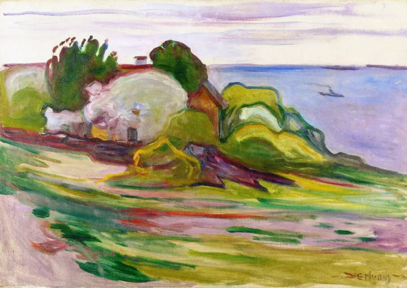 Abres e Torpedeiro - Edvard Munch