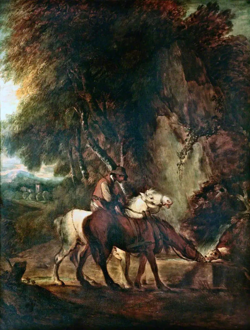Abastecimento de cavalos - Thomas Gainsborough