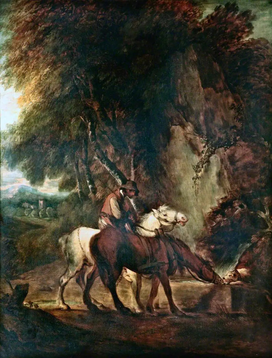 Abastecimento de cavalos - Thomas Gainsborough