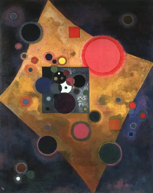 Acento em rosa - Vassily Kandinsky