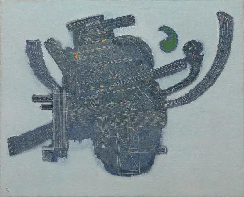 Acento verde - Vassily Kandinsky