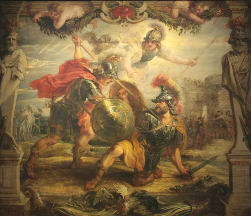 Achilles Vencedor de Heitor - Peter Paul Rubens