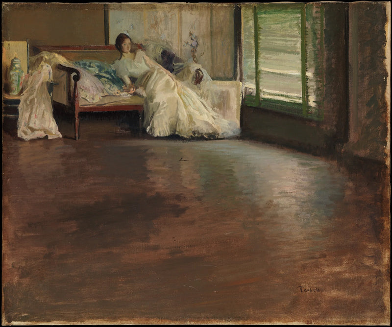 Através do Quarto - Edmund Charles Tarbell