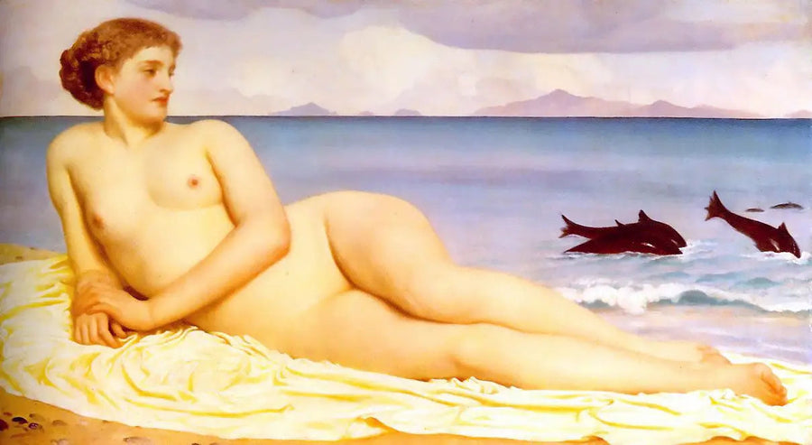 Actée, ninfa da costa - Frederic Leighton