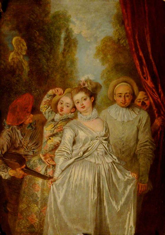 Atores do elenco italiano - Antoine Watteau