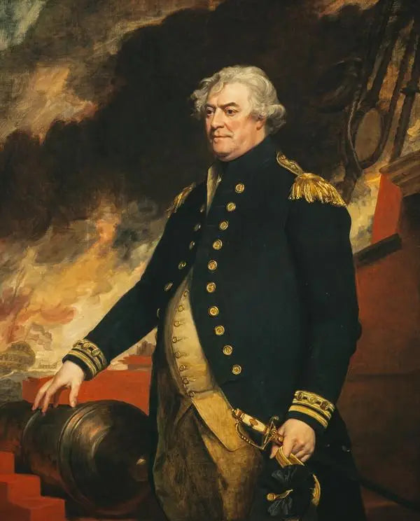 Adam Duncan, 1º visconde Duncan de Camperdown, 1731 - 1804. Almirante - John Singleton Copley