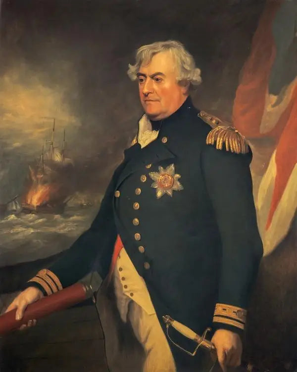 Adam Duncan, 1º visconde Duncan de Camperdown, 1731 - 1804. Almirante - John Singleton Copley