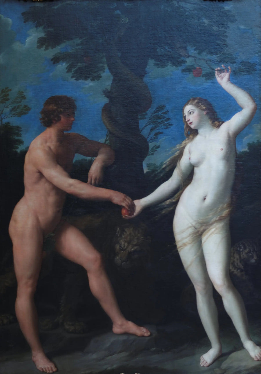 Adão e Eva no Paraíso - Guido Reni