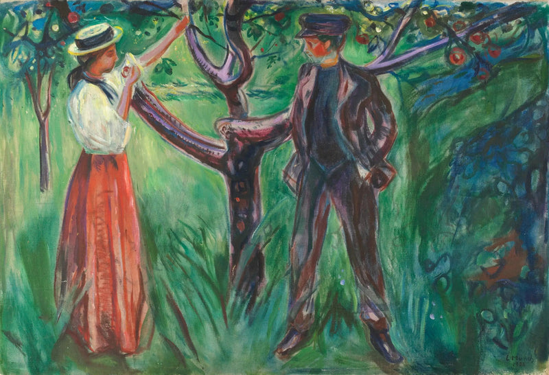 Adão e Eva - Edvard Munch